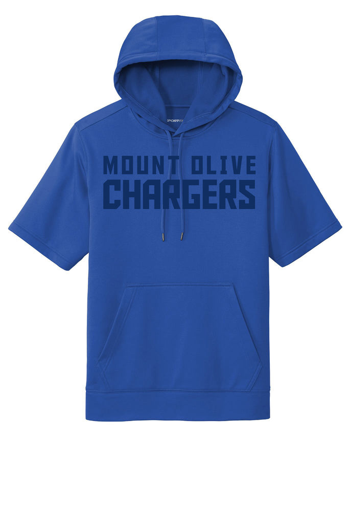 Short Sleeve Performance Hoodie MO-CHARGERS