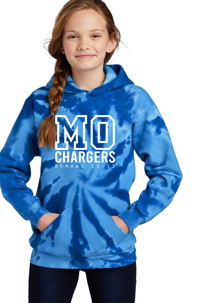 Tie-Dye Hoodie-MO CHARGERS