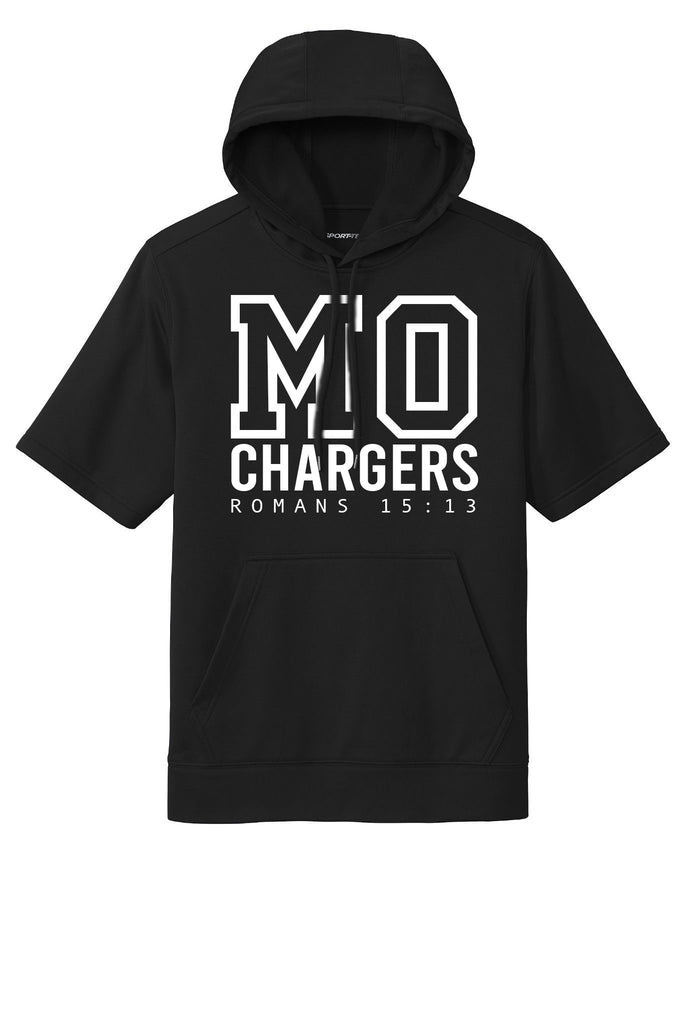 Short Sleeve Performance Hoodie MO-CHARGERS